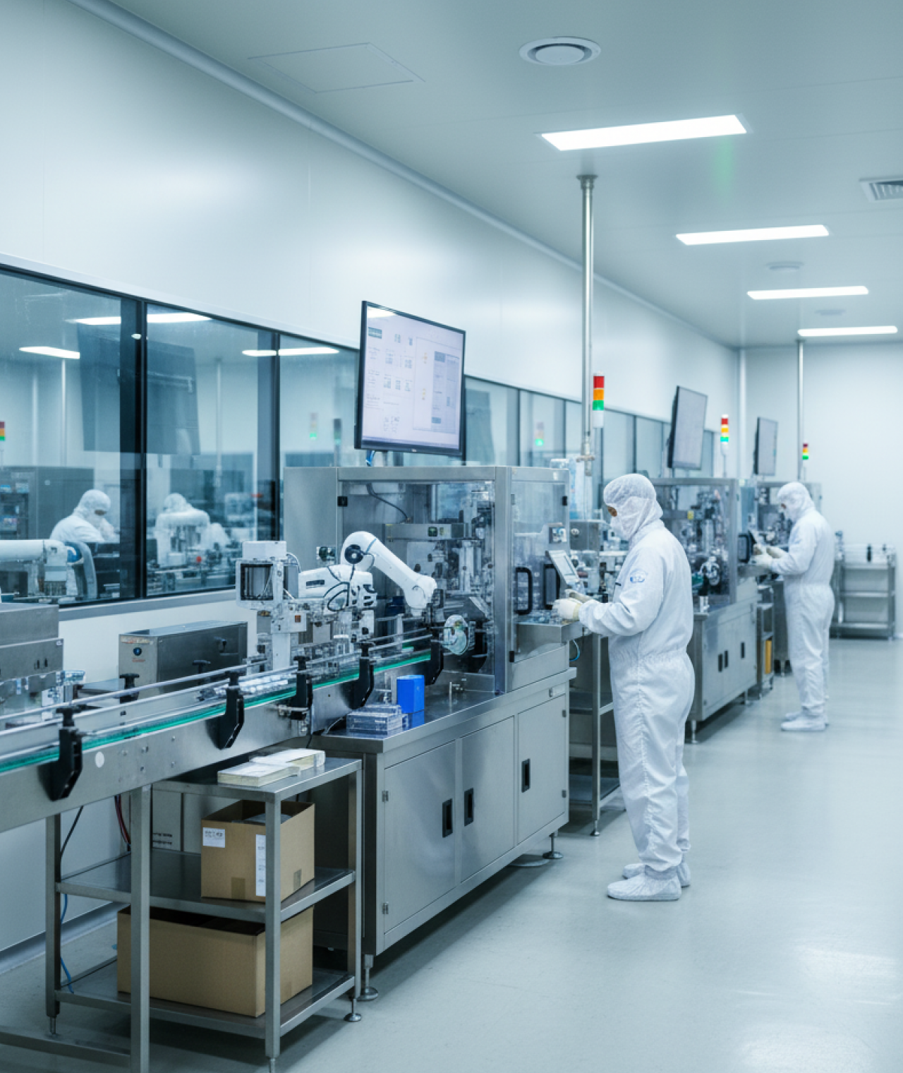 품질 중심 생산 시설